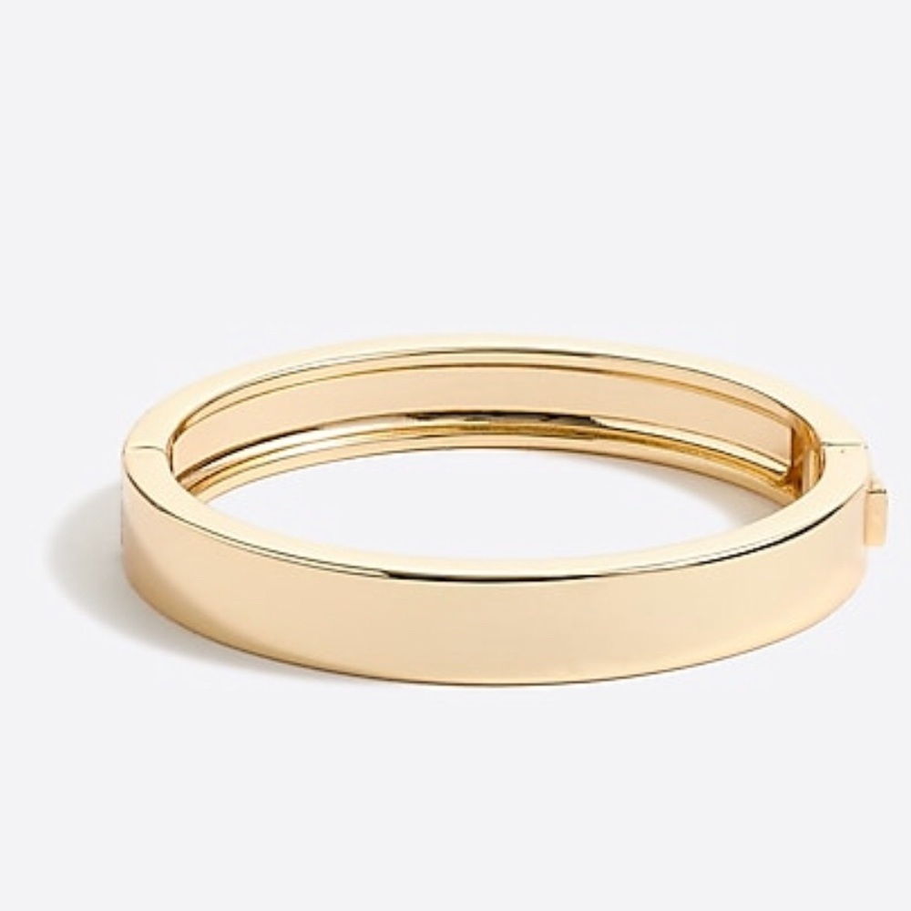 J. Crew Classic gold bangle bracelet